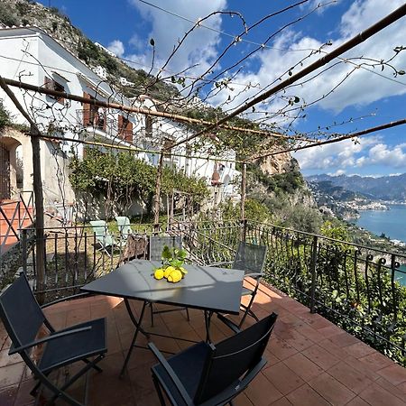 コンカ・デイ・マリーニ Amalfi 51 Con Vista Mare, Giardino E Terrazzeヴィラ エクステリア 写真