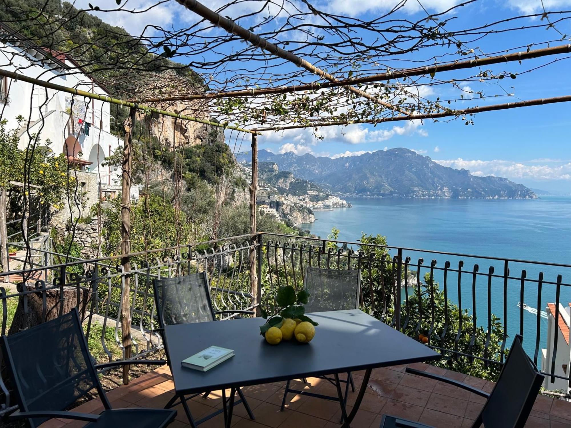コンカ・デイ・マリーニ Amalfi 51 Con Vista Mare, Giardino E Terrazzeヴィラ エクステリア 写真