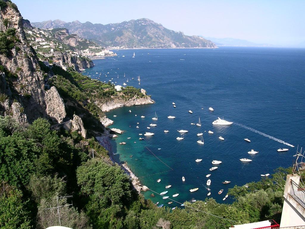 コンカ・デイ・マリーニ Amalfi 51 Con Vista Mare, Giardino E Terrazzeヴィラ エクステリア 写真